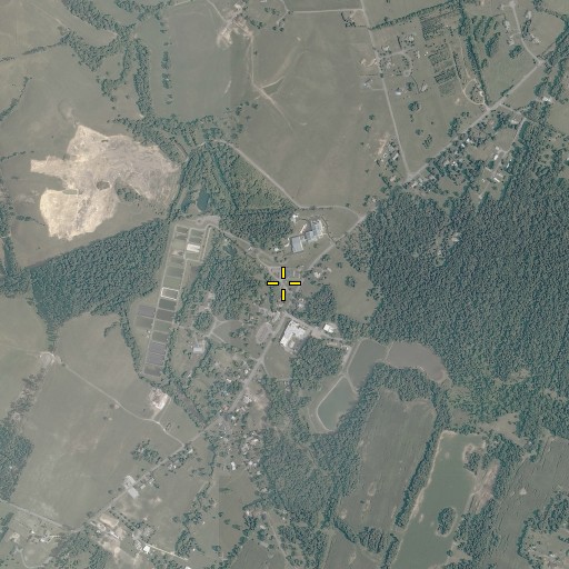 Aerial/Satellite Image of Balch Spring, WV