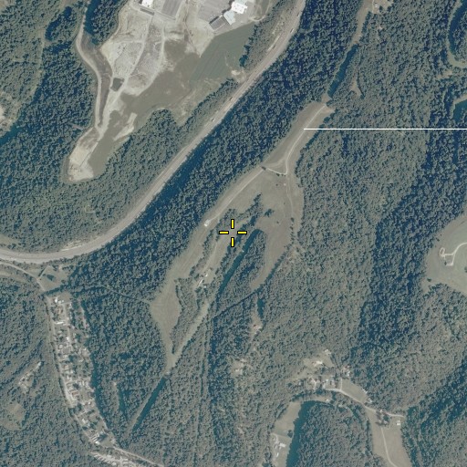 Aerial/Satellite Image of Hall Spring, WV
