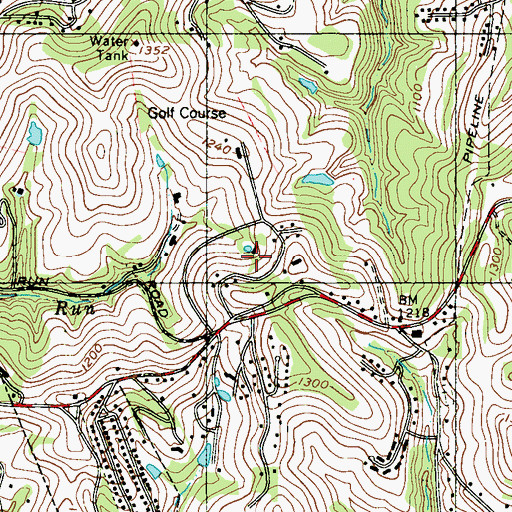 Topographic Map of Speidel Spring, WV