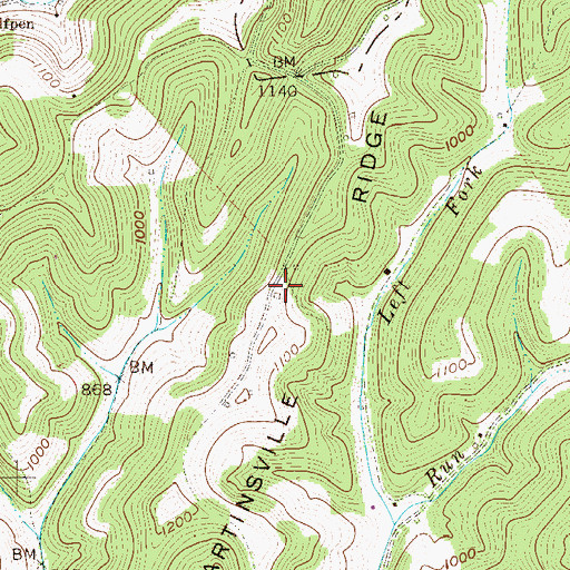 Topographic Map of School Number 17 (historical), WV