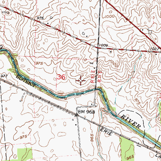 Topographic Map of Fort McArthur (historical), OH