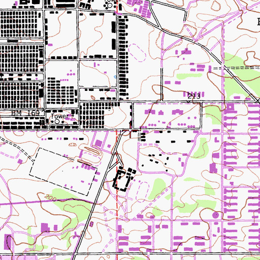 Topographic Map of Fort Ord Military Reservation (historical), CA