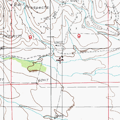 Topographic Map of Fort Tuscarora (historical), NV