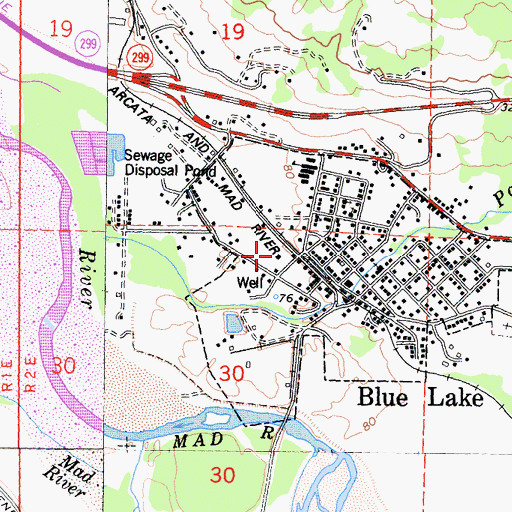 Topographic Map of Perigot Park, CA