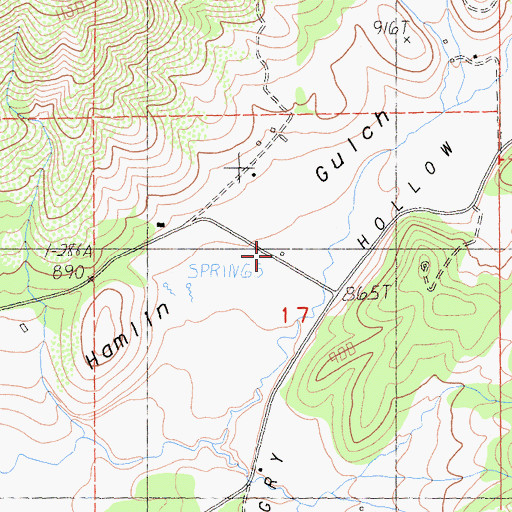 Topographic Map of Mound School (historical), CA