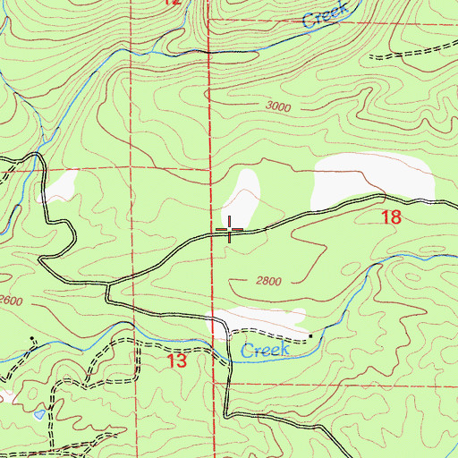 Topographic Map of Camp Digger Butte (historical), CA