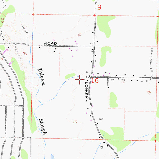 Topographic Map of Ferguson-King Ranch, CA