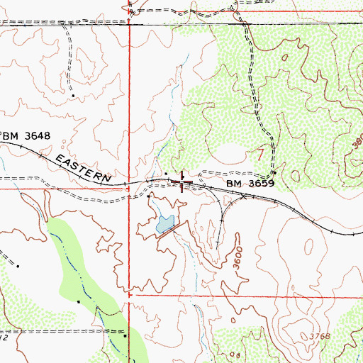 Topographic Map of Hipass Station (historical), CA