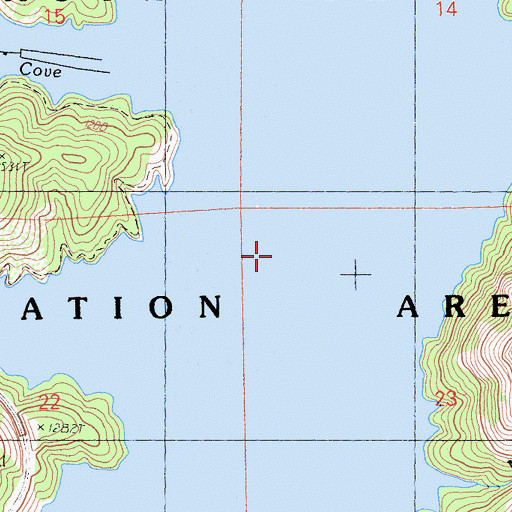 Topographic Map of Baird (historical), CA