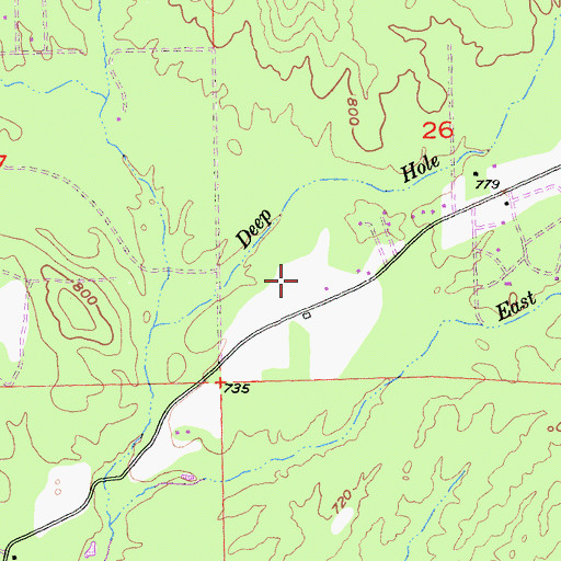 Topographic Map of Lillienthal (historical), CA