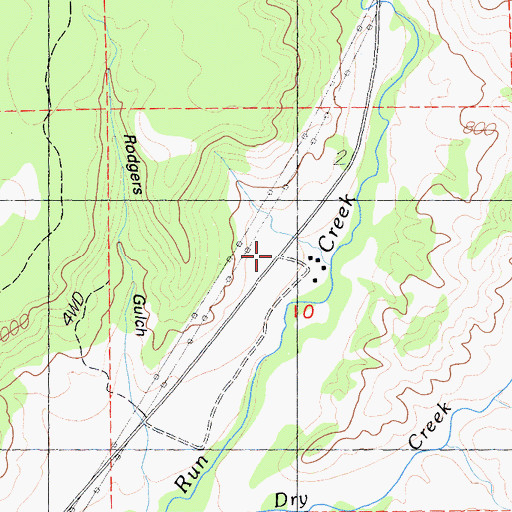 Topographic Map of Wilkinson, CA