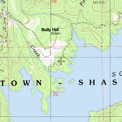 Topographic Map of Winthrop (historical), CA