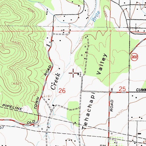 Topographic Map of Spring Valley Farm, CA