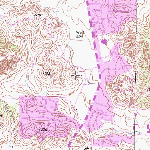 Topographic Map of Plumer Ranch (historical), CA