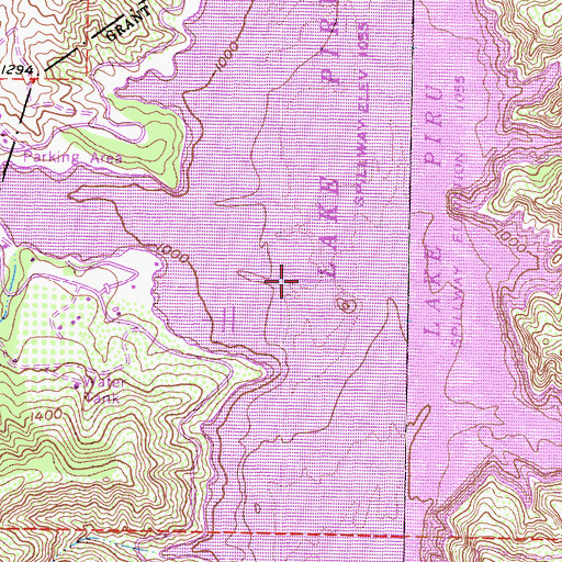 Topographic Map of Temescal Guard Station (historical), CA
