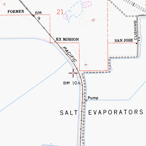 Topographic Map of Mallard (historical), CA