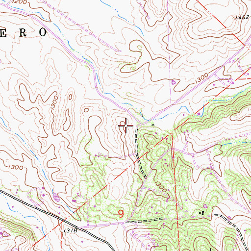 Topographic Map of Walters Camp (historical), CA