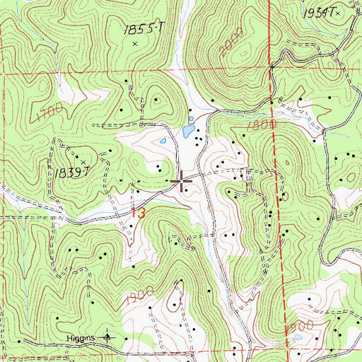 Topographic Map of Sierra Knoll Estates, CA