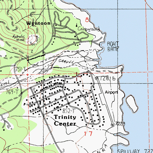 Topographic Map of Scott Museum, CA
