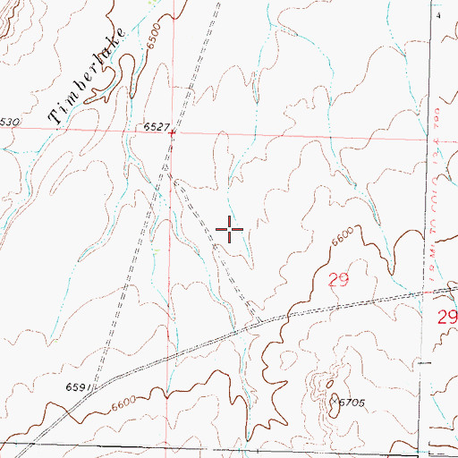 Topographic Map of Goat Number One Mine, CO