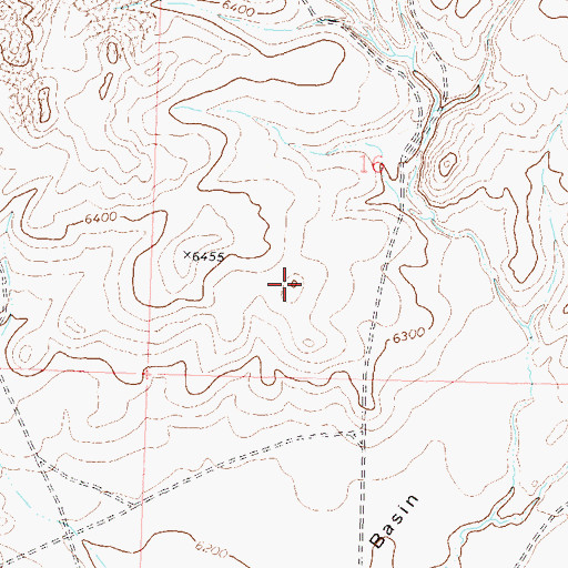 Topographic Map of Airborne Anomaly B17-101 Mine, CO