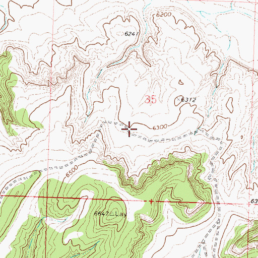 Topographic Map of Agnes Number Seven Mine, CO
