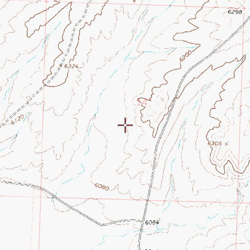 Topographic Map of Airborne Anomaly B17-90 Mine, CO