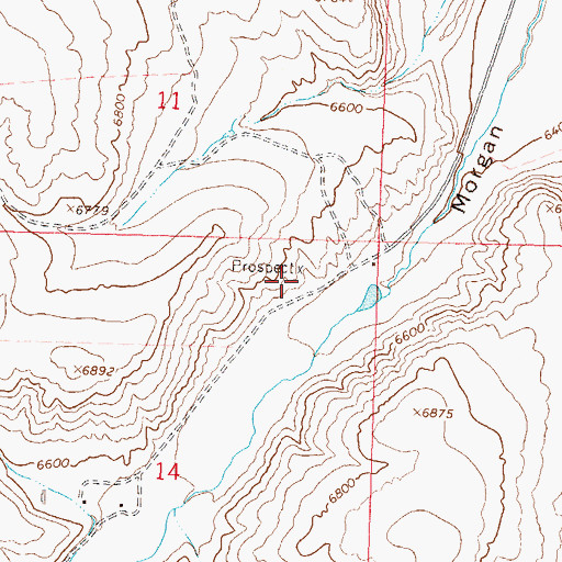 Topographic Map of Battle Era Mine, CO