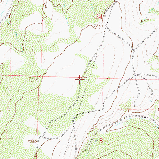 Topographic Map of Colowyo Strip Mine, CO