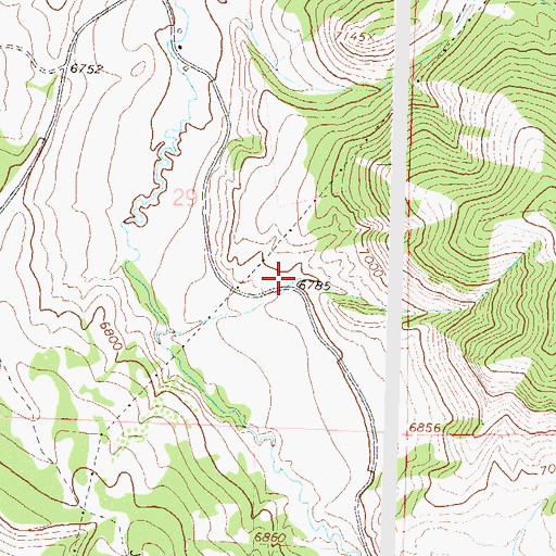 Topographic Map of Weisbeck Mine, CO