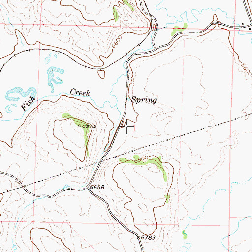 Topographic Map of Energy Mine Number Three, CO