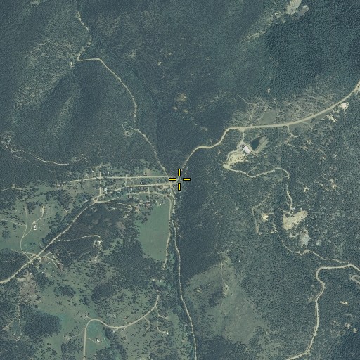 Aerial/Satellite Image of Arrowhead Mine, CO