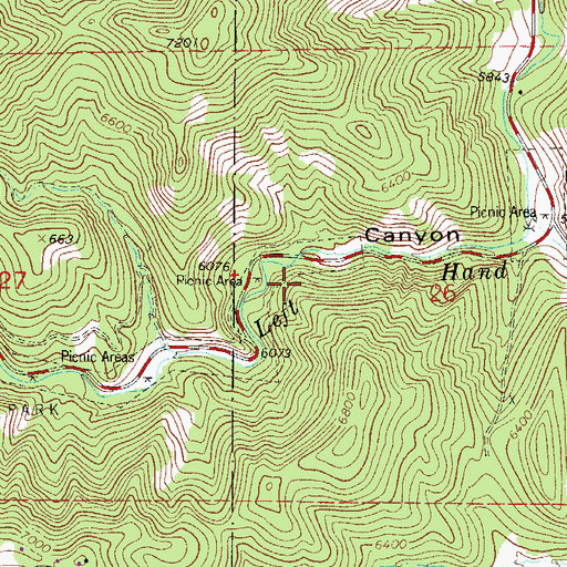 Topographic Map of Black Jack Mine, CO