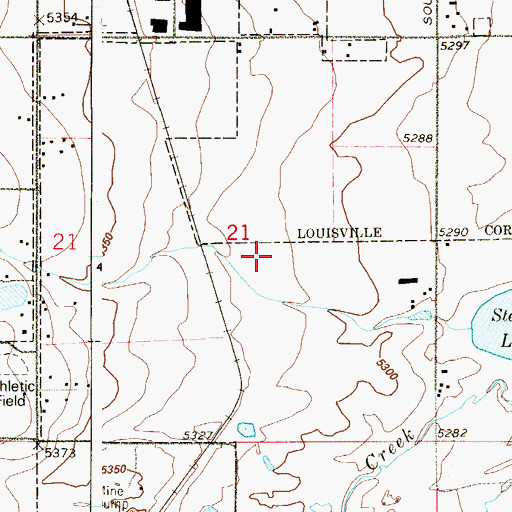 Topographic Map of Crescent Mine, CO