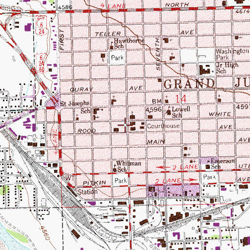 Topographic Map of Himes Drilling Mine, CO