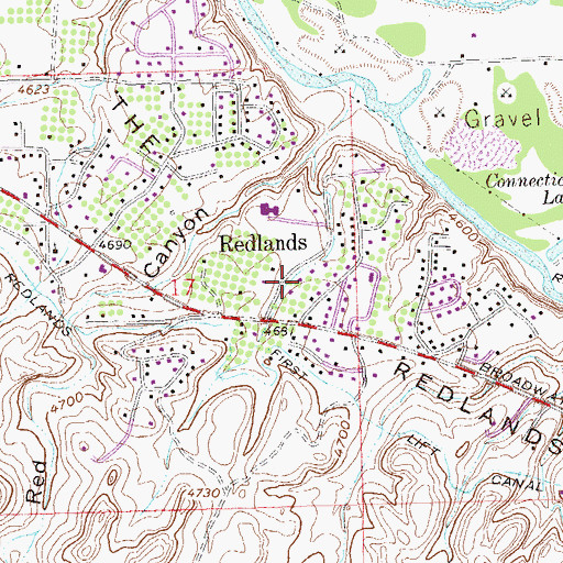 Topographic Map of United Sand and Gravel Pit, CO