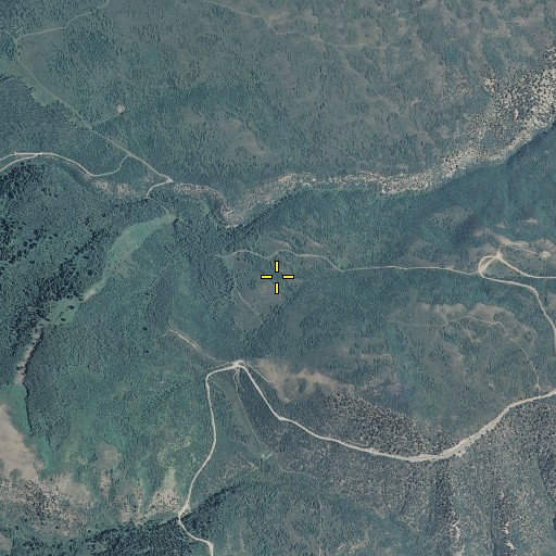 Aerial/Satellite Image of Deep Creek Mine, CO