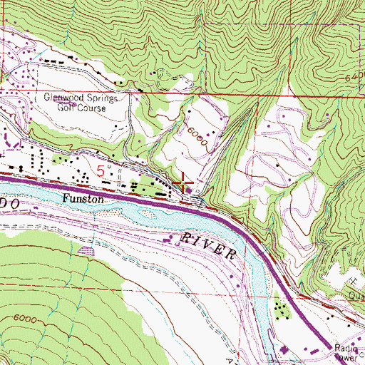 Topographic Map of Jammeron Pit, CO