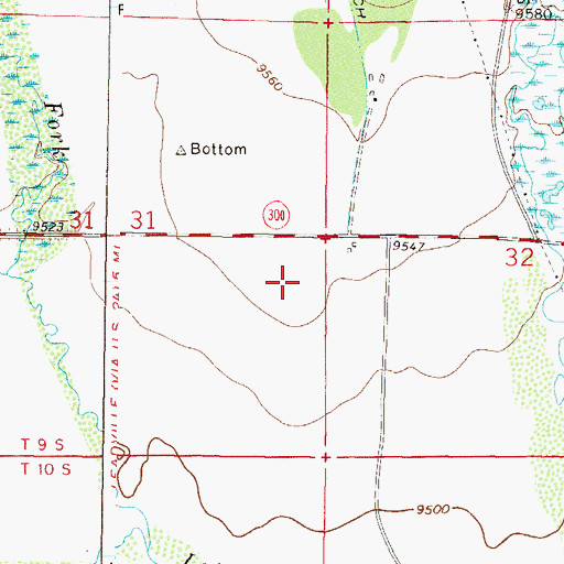 Topographic Map of Younger Mine, CO