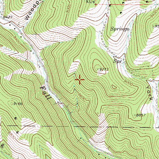Topographic Map of Treasury Mine, CO