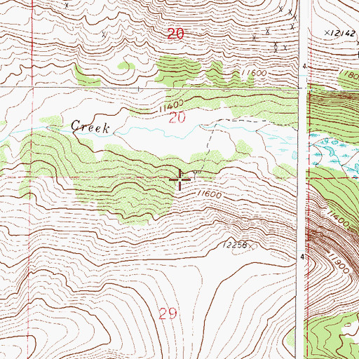 Topographic Map of Majestic Mine, CO
