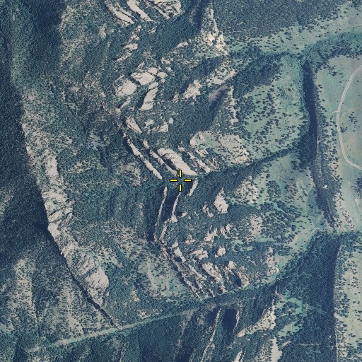 Aerial/Satellite Image of Table Mesa Pit, CO
