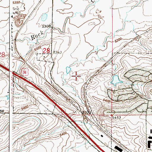 Topographic Map of Gold King Mine, CO