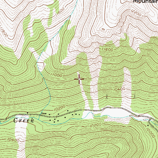 Topographic Map of Scotia Mine, CO