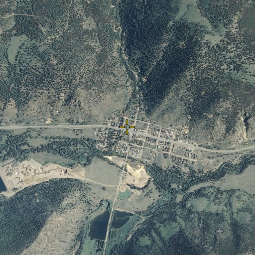 Aerial/Satellite Image of ACA Mine, CO