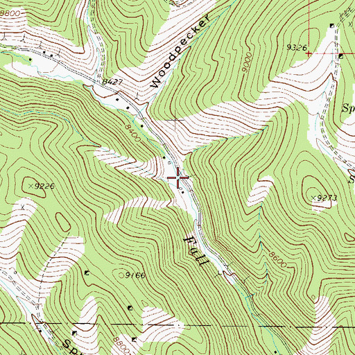 Topographic Map of Polar Star Mine, CO