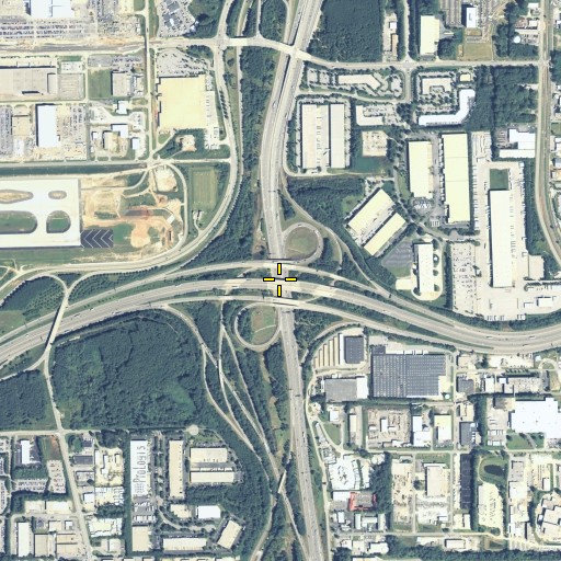 Aerial/Satellite Image of Exit 81, GA