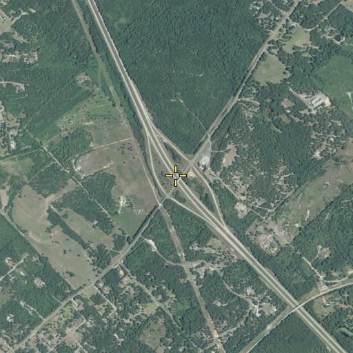 Aerial/Satellite Image of Exit 6, GA