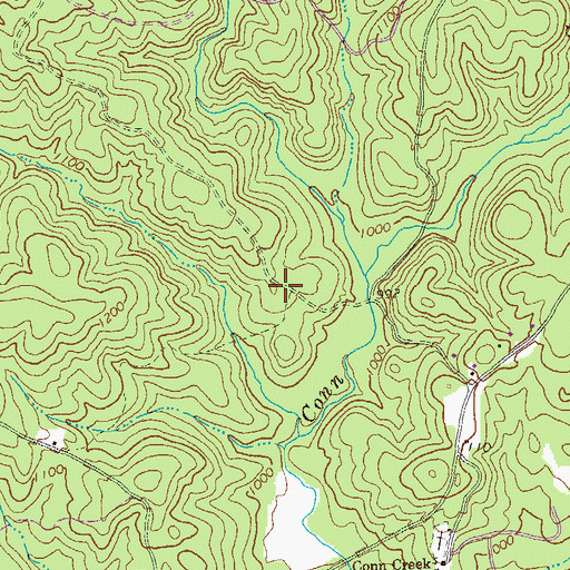 Topographic Map of Centerville (historical), GA