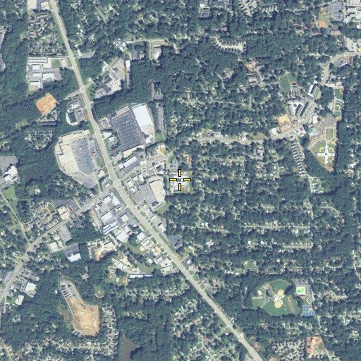 Aerial/Satellite Image of Brown Elementary School, GA